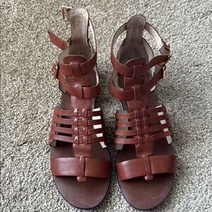 Vince Camuto Brown Gladiator Sandals